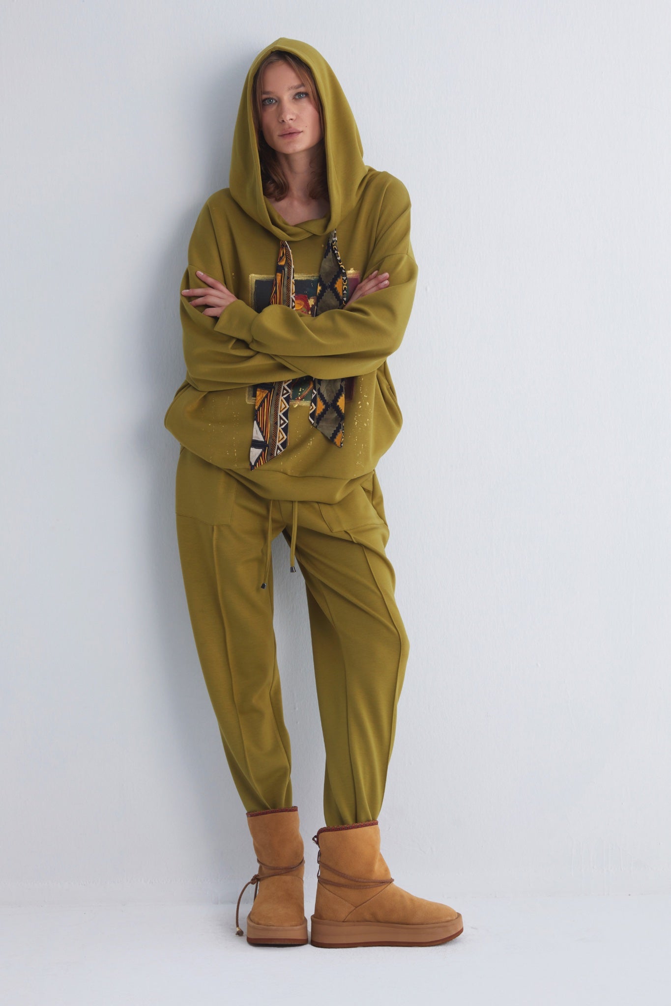 Stylish Comfort Chakra Olive Green Cargo Pants